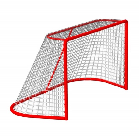 Купить Сетка хоккейная на ворота 1,22мх1,83мх0,5мх1,15м, нить 3,5 мм, узловая в Ртищеве 
