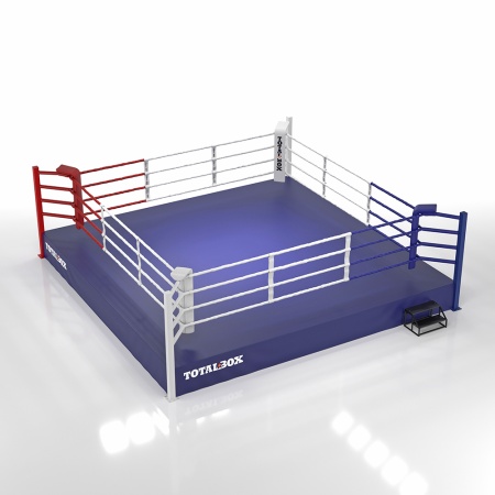 Купить Ринг боксерский Totalbox на помосте 0,5 м, 5х5м, 4х4м в Ртищеве 
