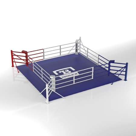 Купить Ринг боксерский напольный Totalbox на упорах 6х6м в Ртищеве 