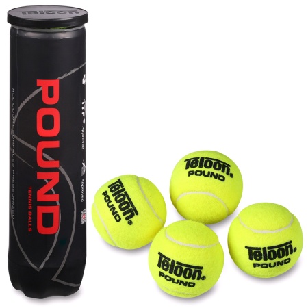Купить Мяч для большого тенниса Teloon 828Т Р4  (4 шт) в Ртищеве 