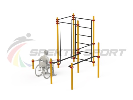 Купить Спортивный комплекс для инвалидов-колясочников WRK-D18_76mm в Ртищеве 