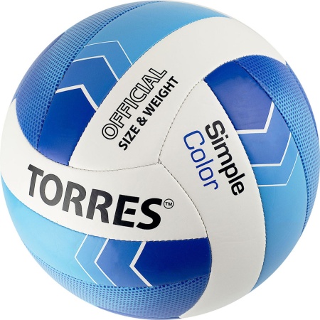 Купить Мяч волейбольный Torres Simple Color любительский р.5 в Ртищеве 